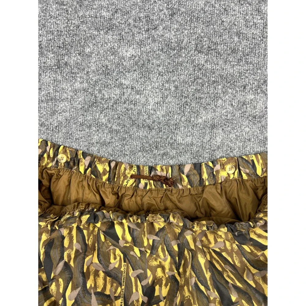 Columbia Delta Marsh Camo Hunting Pants 3XL Yellow Brown Vintage 1995 HS8280